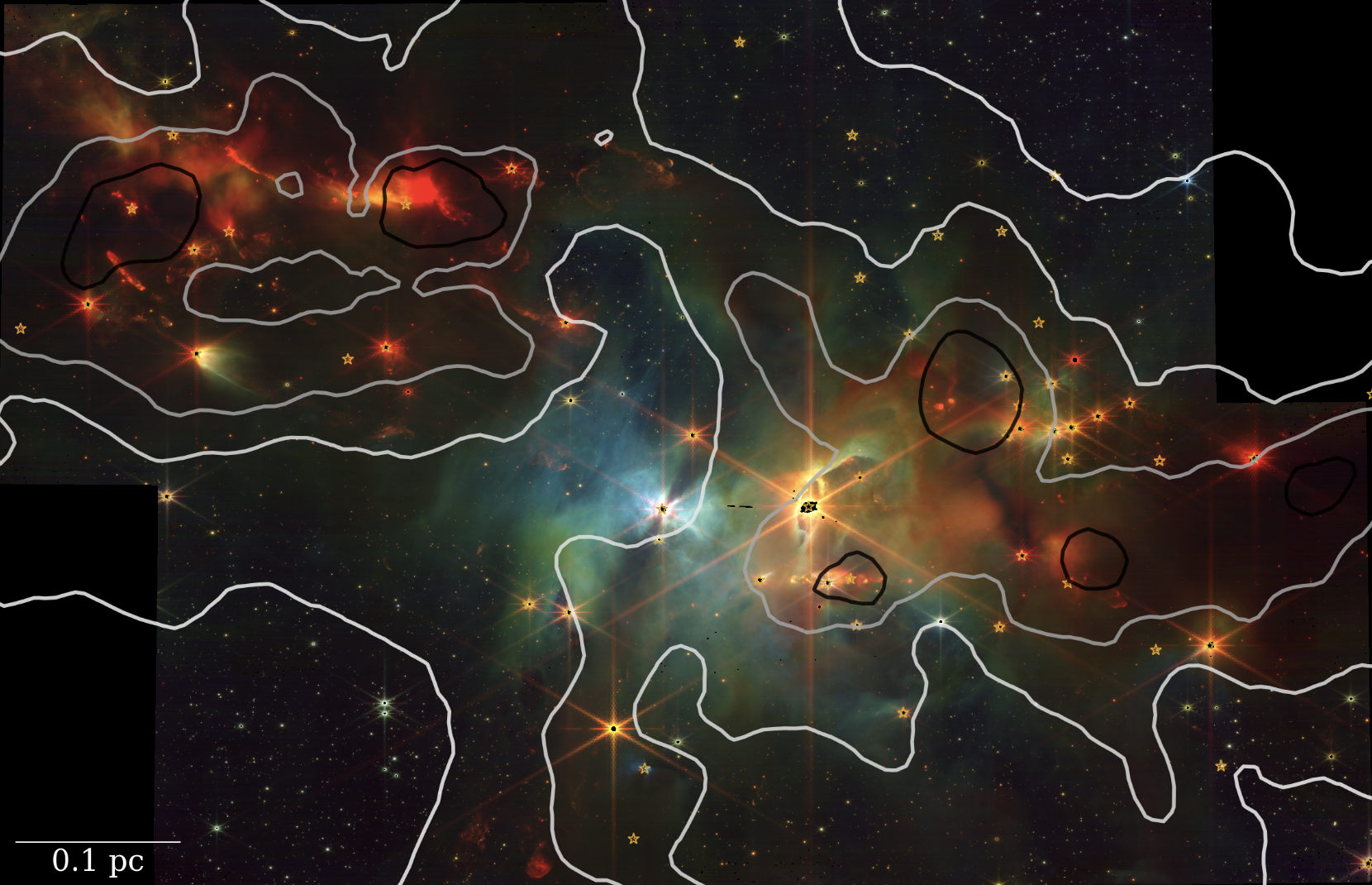Spitzer image of Serpens Main